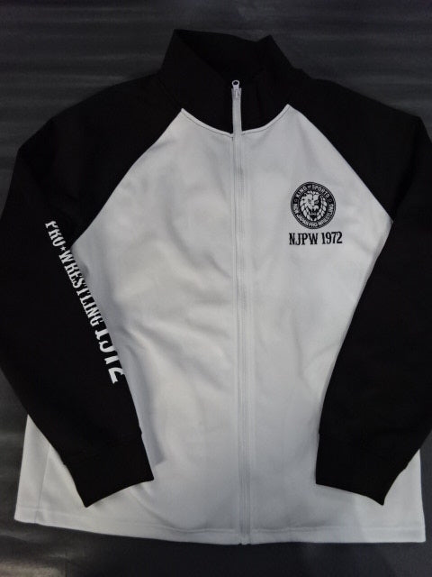 Lion Mark ×Shimamura Setup Jersey (2) (Black× White)