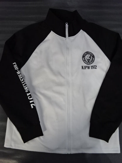 Lion Mark ×Shimamura Setup Jersey (2) (Black× White)