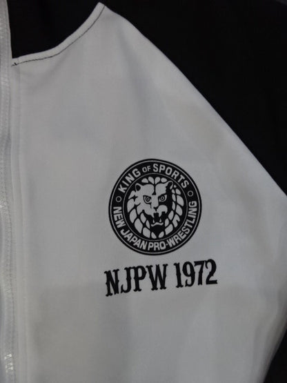 Lion Mark ×Shimamura Setup Jersey (2) (Black× White)