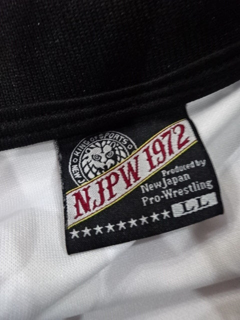 Lion Mark ×Shimamura Setup Jersey (2) (Black× White)