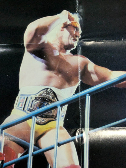 ハルク・ホーガン 雑誌付録ポスター