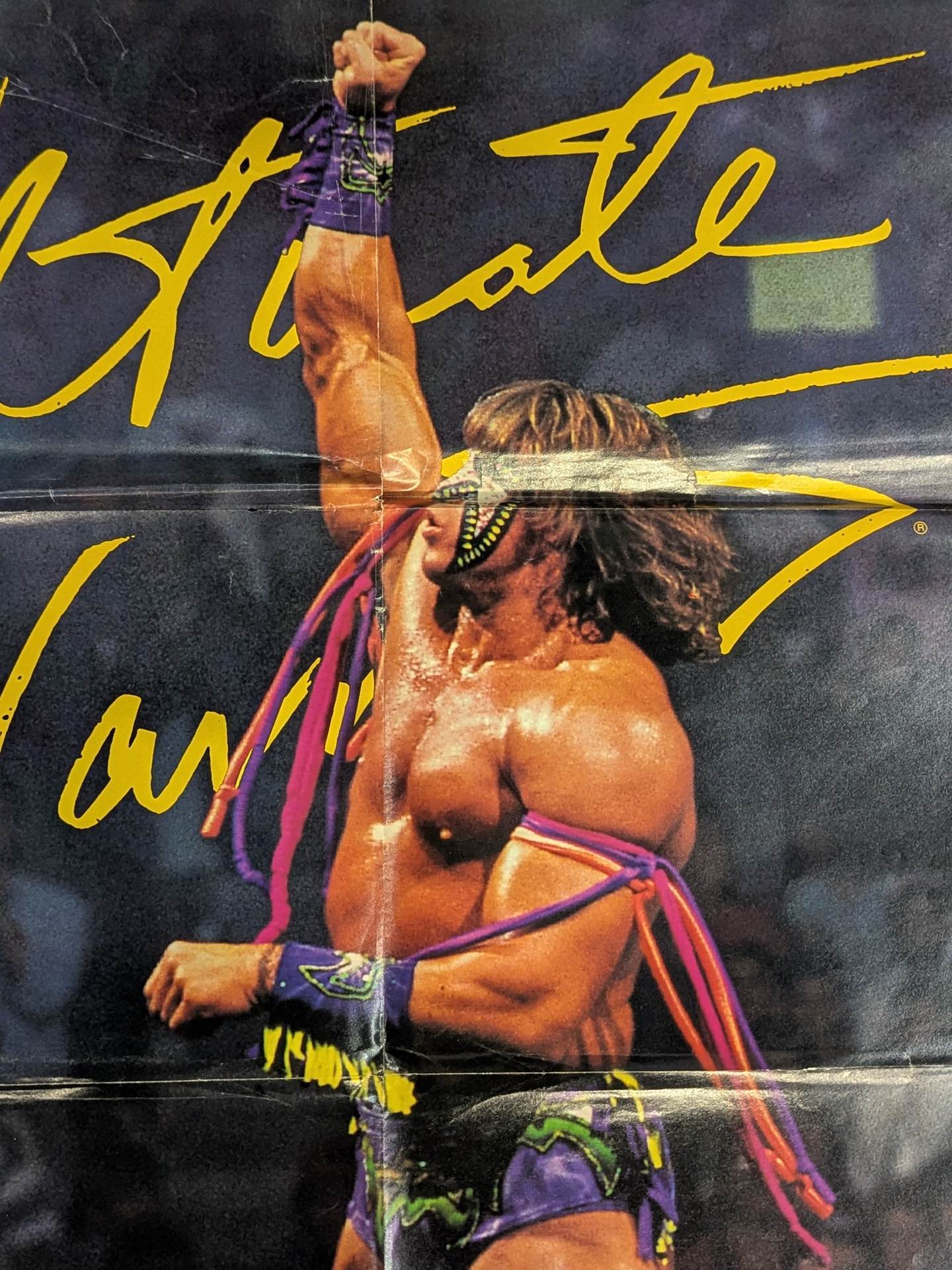 アルティメット・ウォリアー 雑誌付録ポスター