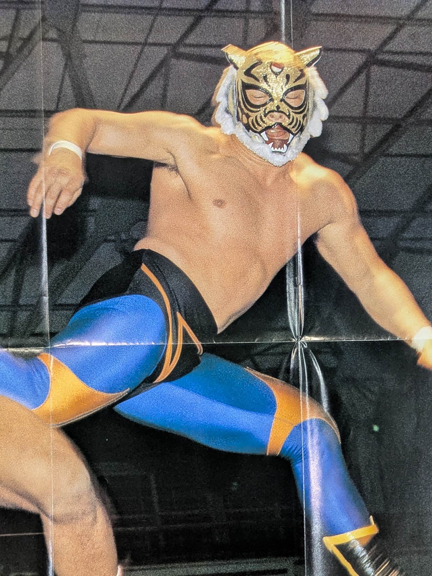 初代タイガーマスク 雑誌付録ポスター