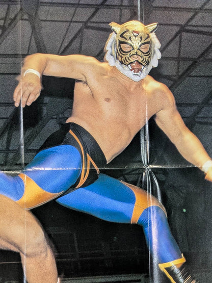 初代タイガーマスク 雑誌付録ポスター