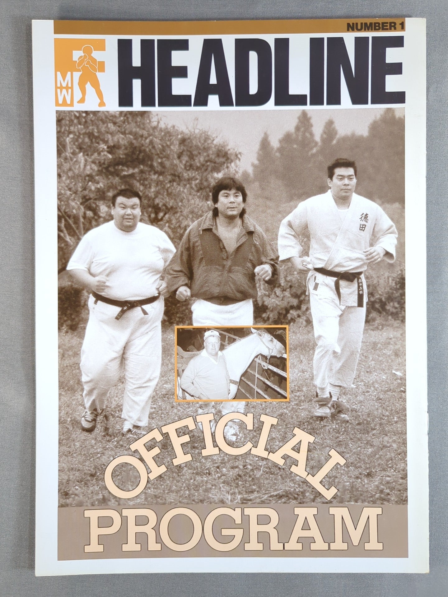 ★創刊号★ FMW / HEADLINE OFFICIAL PROGRAM No.1