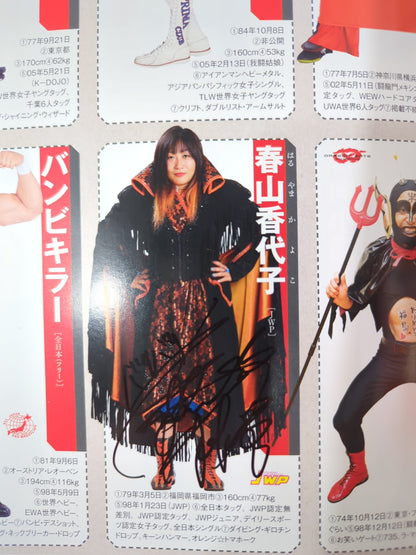 【35名直筆サイン入り】週刊プロレス別冊108「2014 保存版プロレスラー全身写真名鑑」