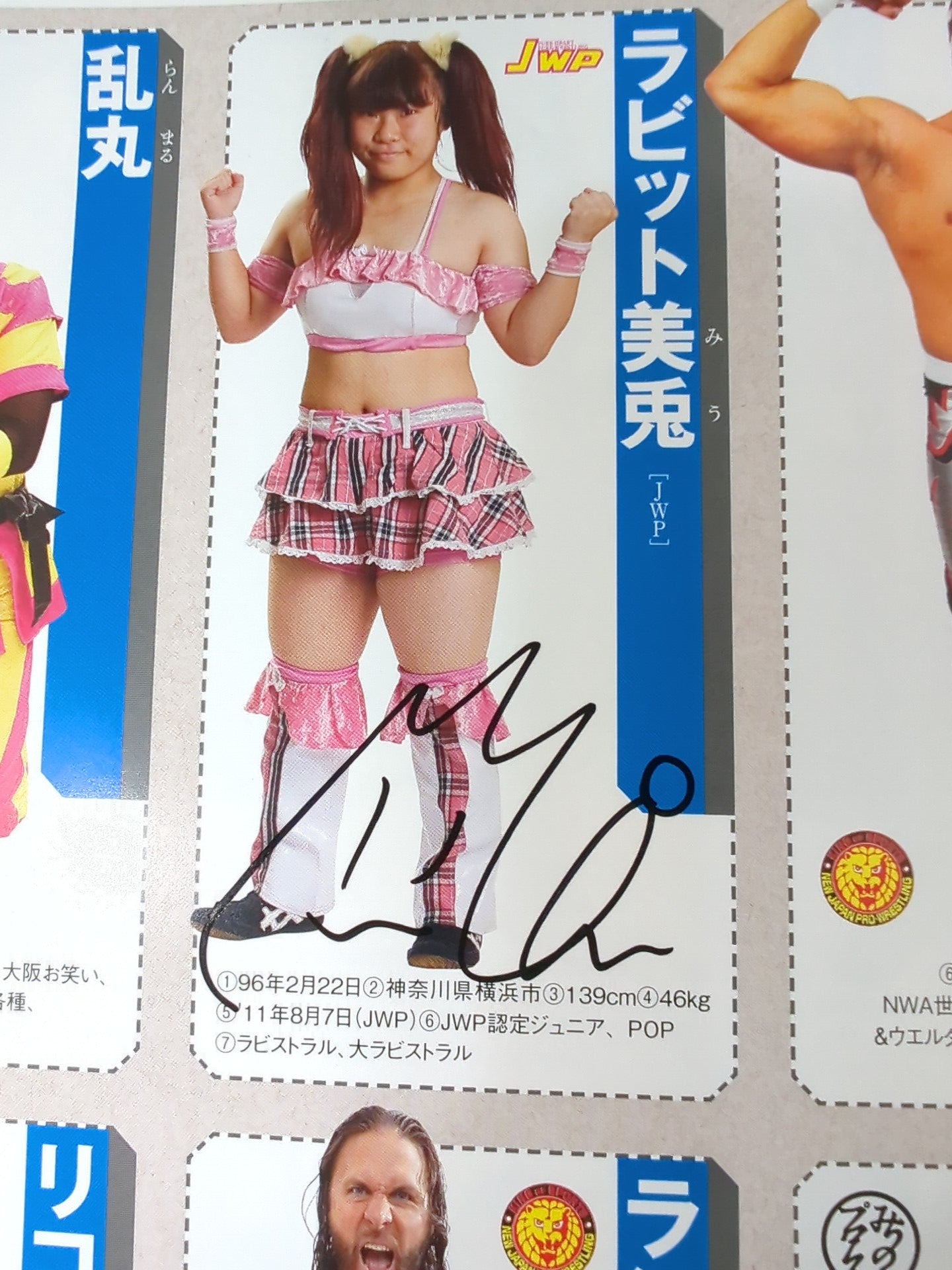 【35名直筆サイン入り】週刊プロレス別冊108「2014 保存版プロレスラー全身写真名鑑」