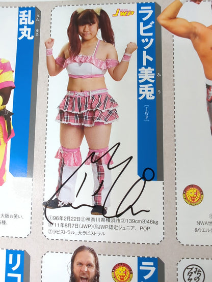 【35名直筆サイン入り】週刊プロレス別冊108「2014 保存版プロレスラー全身写真名鑑」