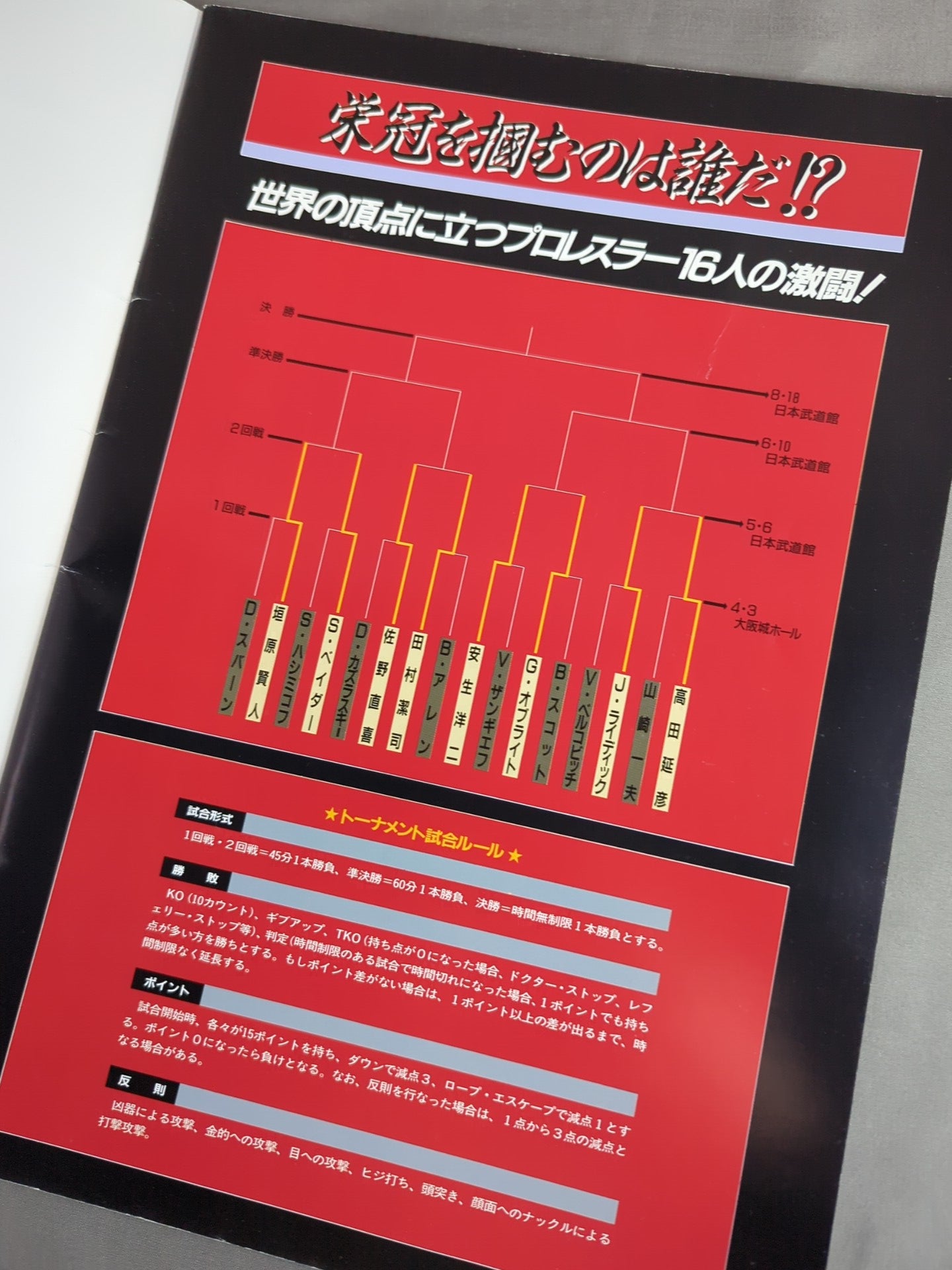 Uインター / 94PRO-WRESTLING WORLD TOURNAMENT 2回戦