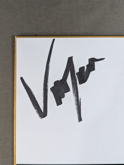 藤波辰爾＆ベイダー(ブロマイド貼付)