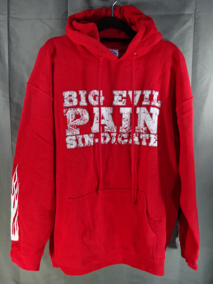 Undertaker Pullover Hoodie (4) (2000s / Red)