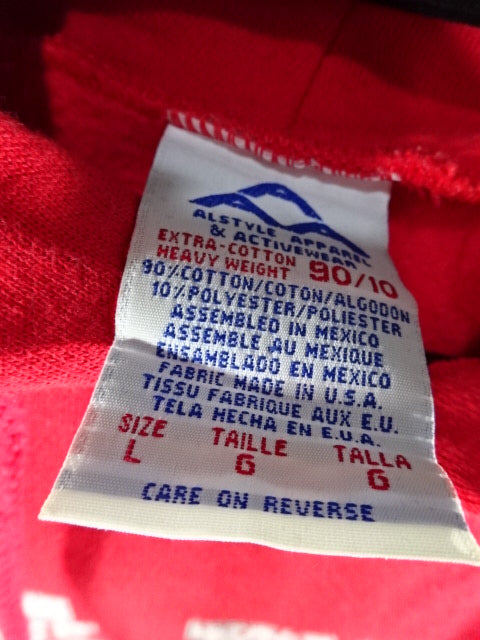 Undertaker Pullover Hoodie (4) (2000s / Red)