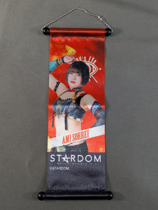 壮麗亜美 スターダム ミニタペストリー