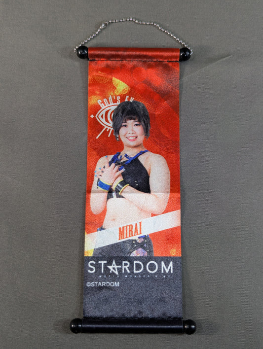 MIRAI スターダム ミニタペストリー