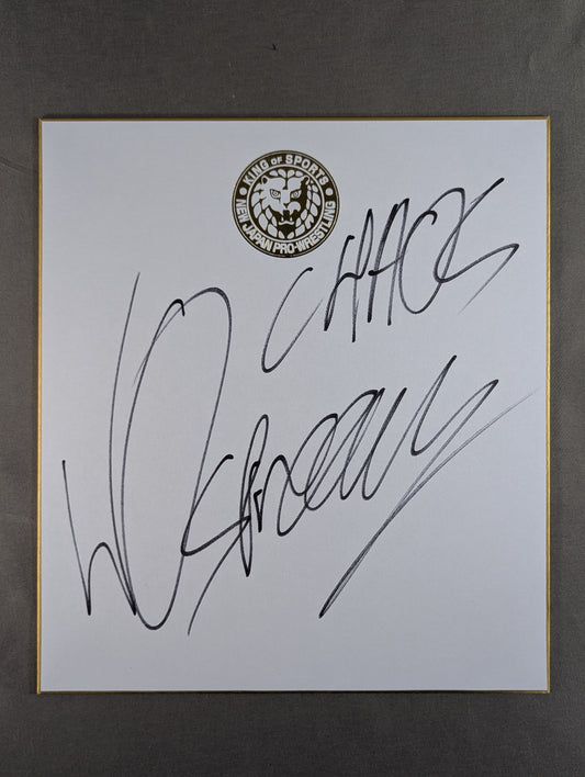 ウィル・オスプレイ(ライオンマーク色紙)