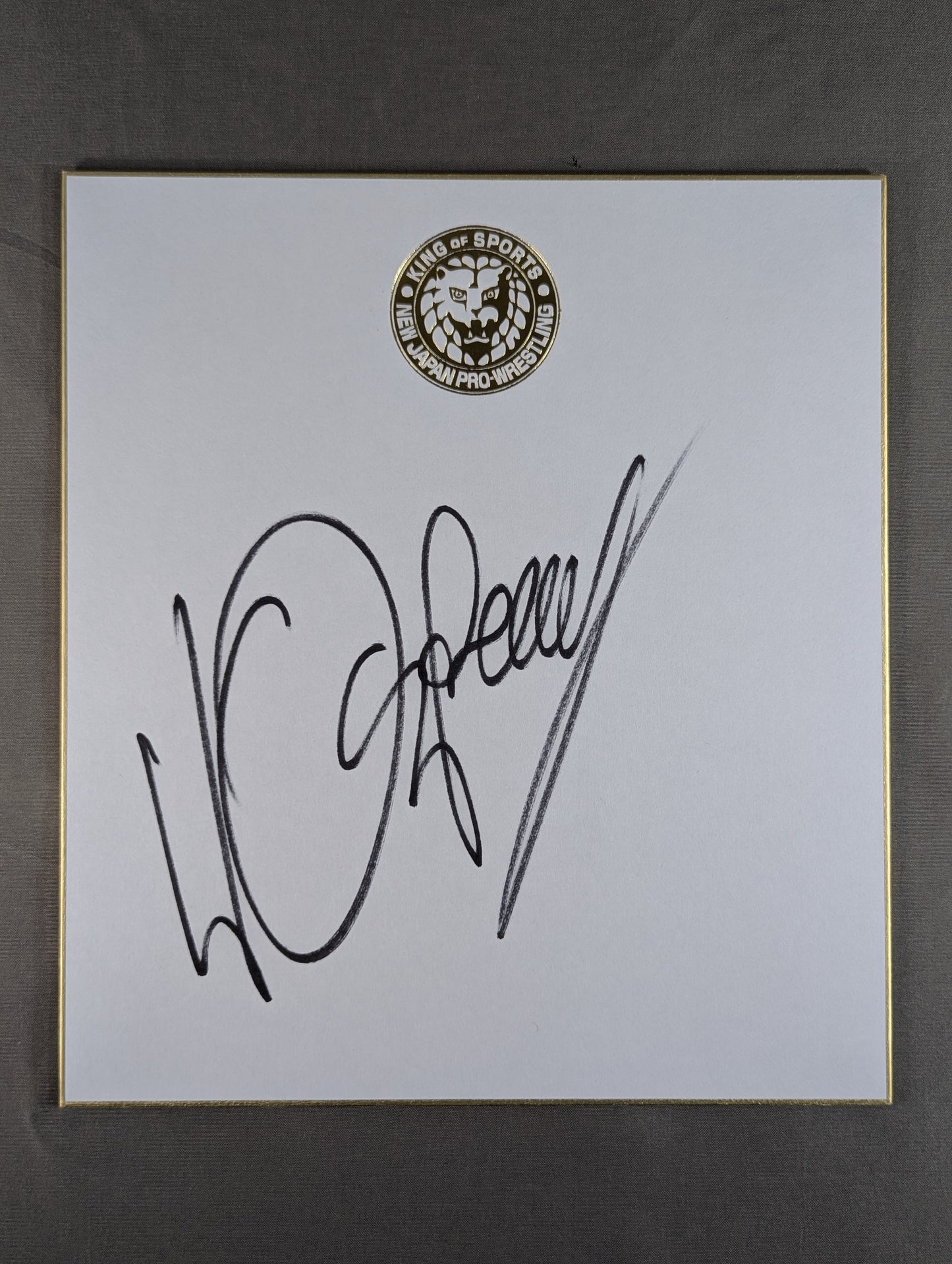 ウィル・オスプレイ(ライオンマーク色紙)