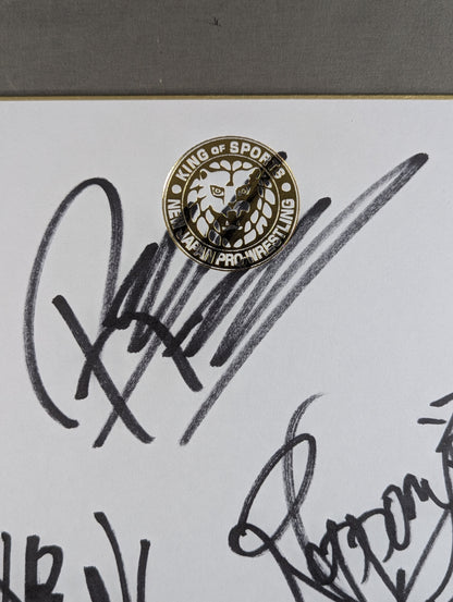 ★ROPPONG 3K★ ロッキー・ロメロ＆YOH＆SHO(ライオンマーク色紙)