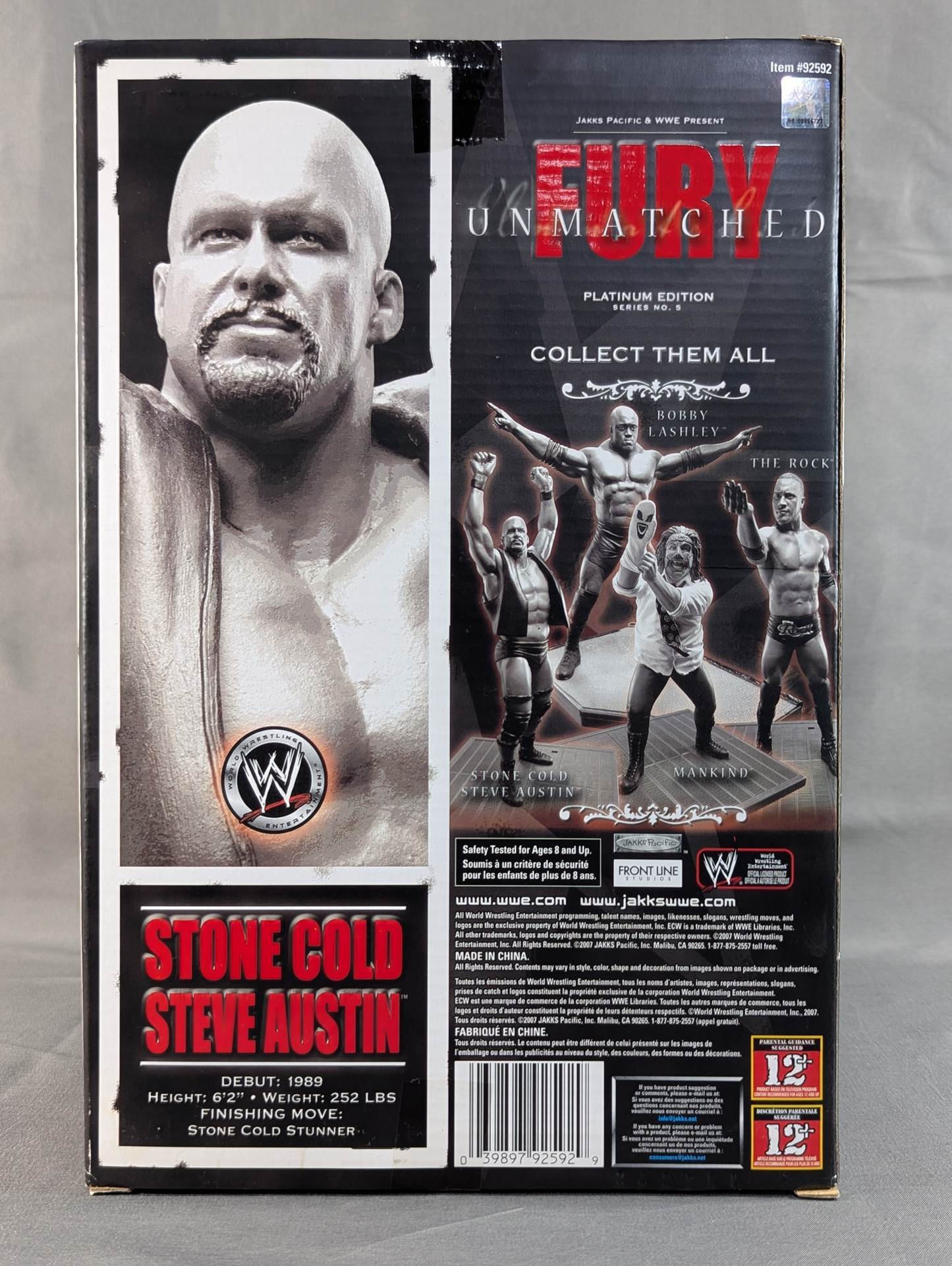 ★UNMATCHED FURY★ ストーンコールド・スティーブ・オースチン