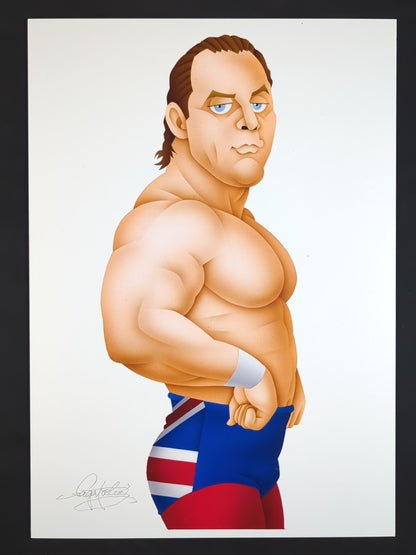 ★ Nagatoshi Sakai Original art work ★ "Bomb Boy" Dynamite Kid