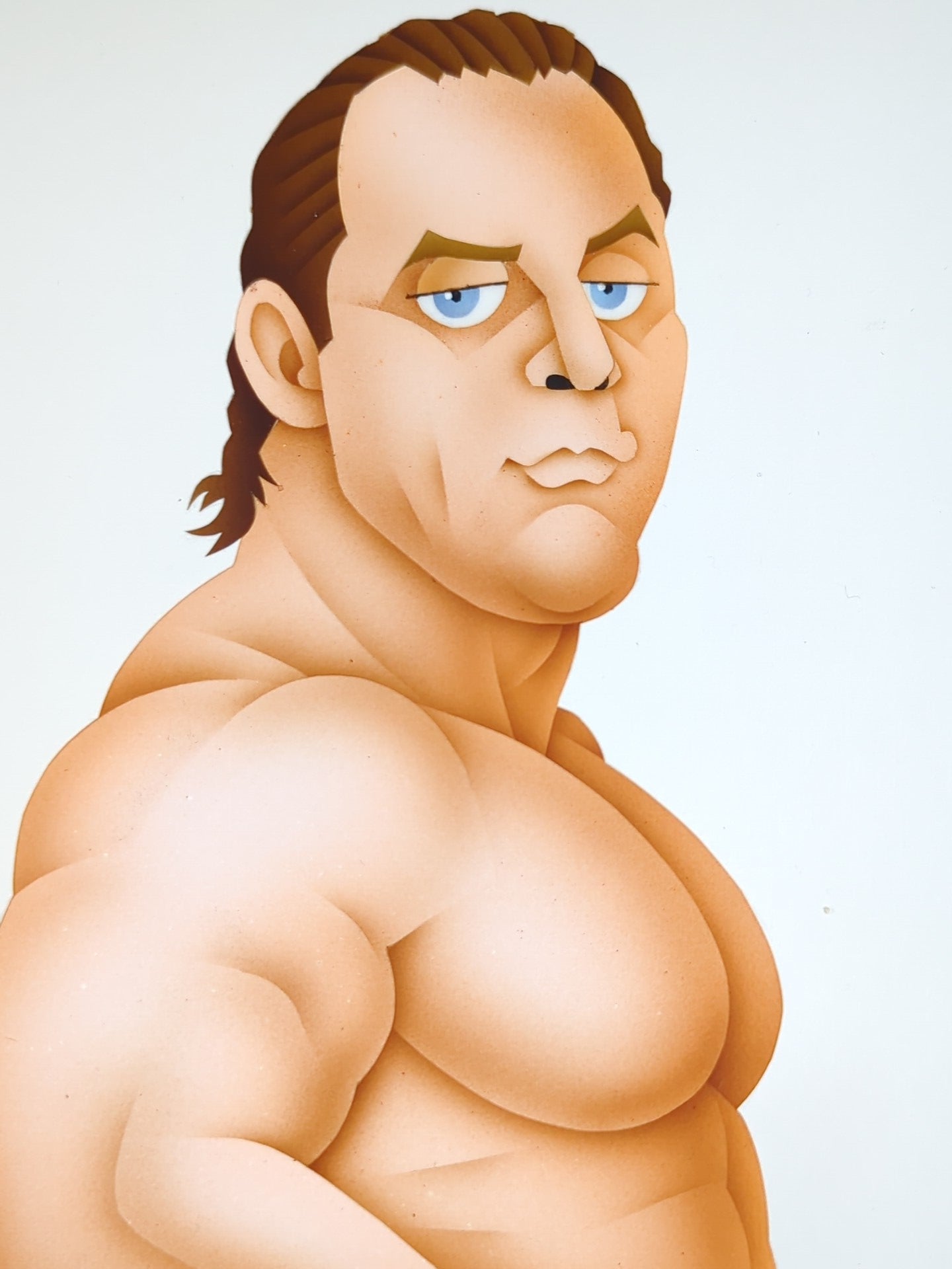 ★ Nagatoshi Sakai Original art work ★ "Bomb Boy" Dynamite Kid