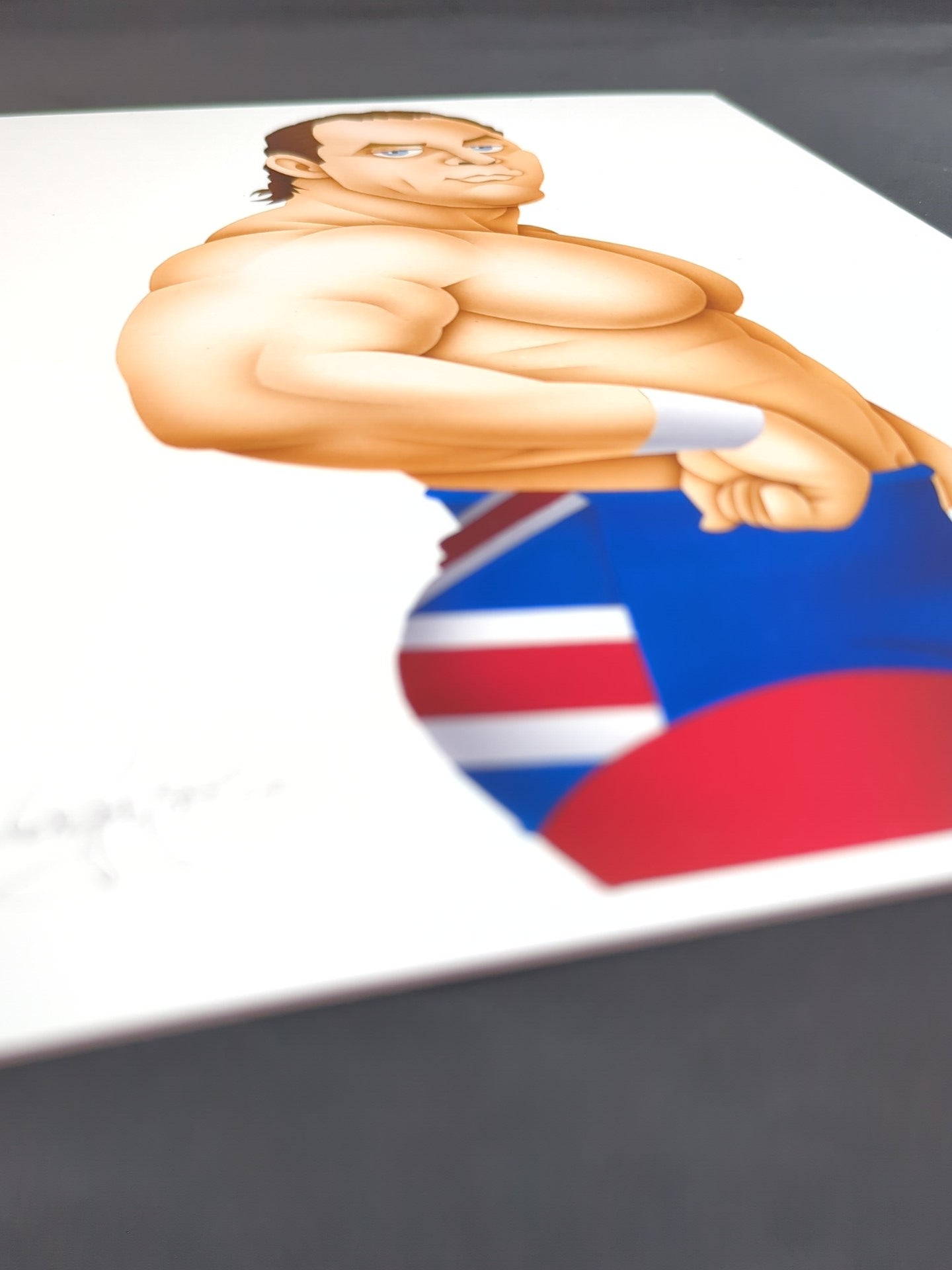 ★ Nagatoshi Sakai Original art work ★ "Bomb Boy" Dynamite Kid