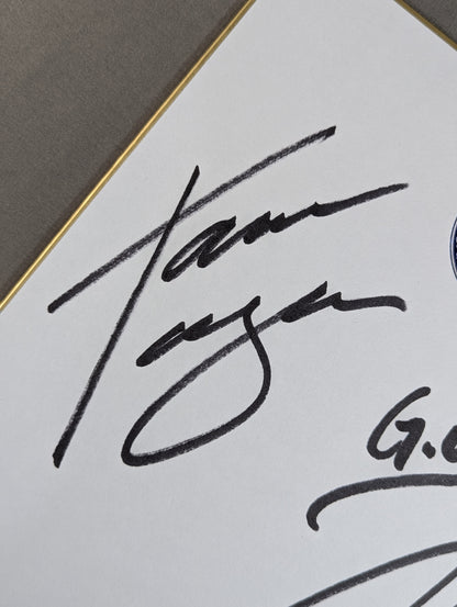 ★ Guerrillas of Destiny★ Tama Tonga & Tanga Loa (Lion Mark Shikishi ( Autograph board ) )