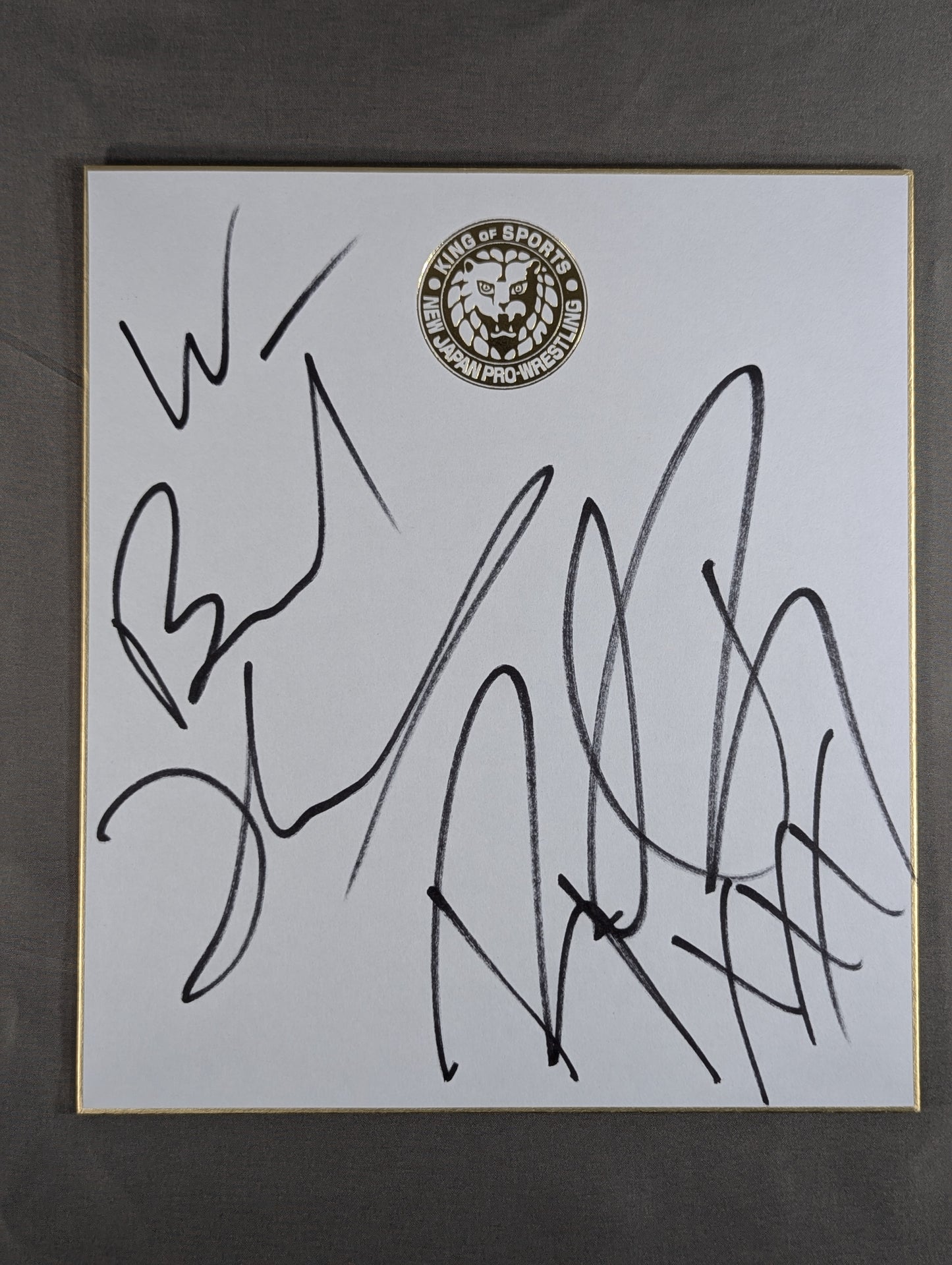 ★ウォー・マシン★ レイモンド・ロウ＆ハンソン(ライオンマーク色紙)