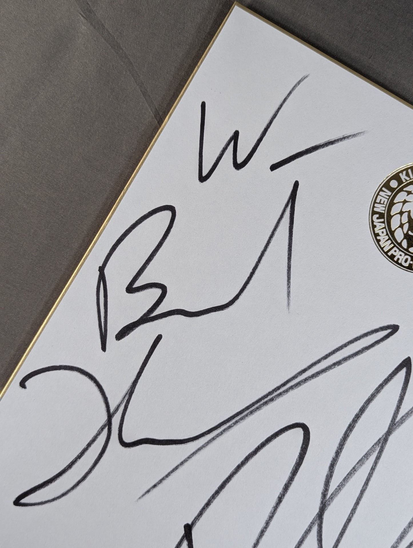 ★ウォー・マシン★ レイモンド・ロウ＆ハンソン(ライオンマーク色紙)