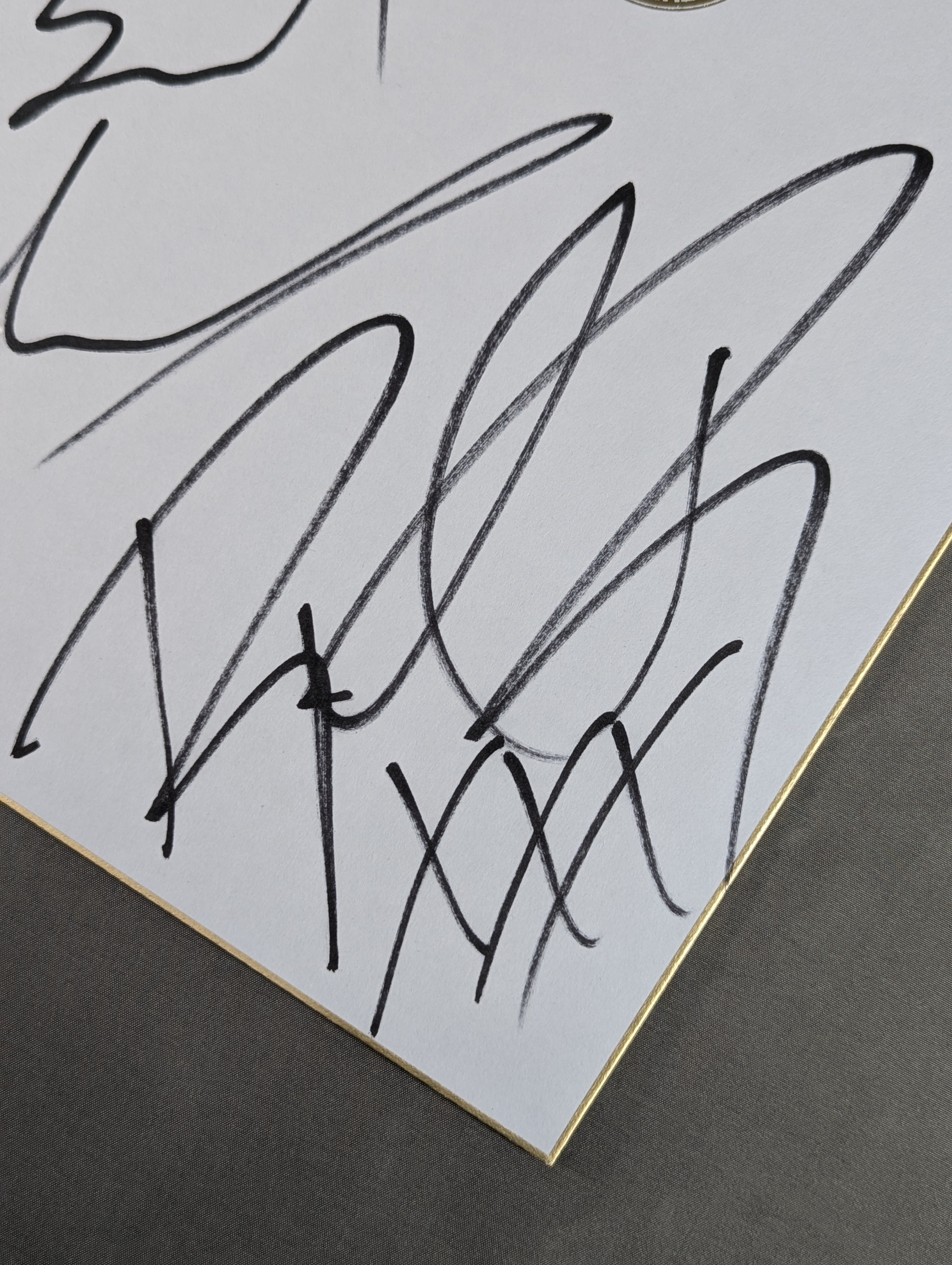 ☆ウォー・マシン☆ レイモンド・ロウ＆ハンソン(ライオンマーク色紙