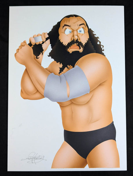 ★坂井永年氏 原画作品★「超獣」ブルーザー・ブロディ