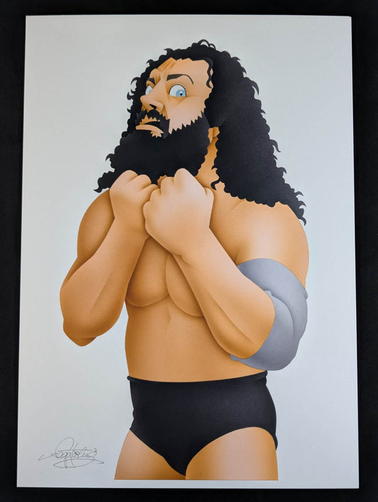 ★坂井永年氏 原画作品★「超獣」ブルーザー・ブロディ