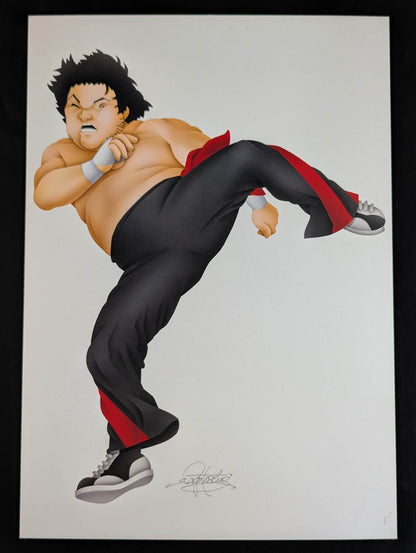 ★ Nagatoshi Sakai 's original painting "★ King of Destruction" Shinya Hashimoto 