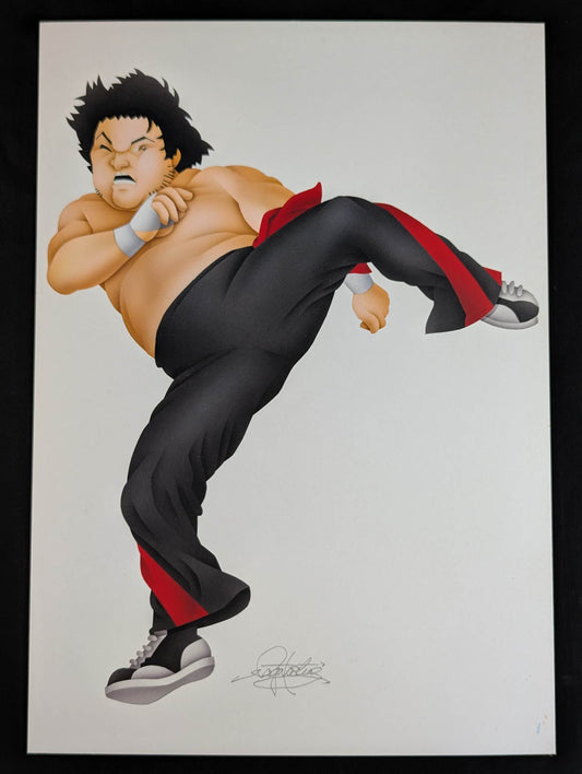 ★坂井永年氏 原画作品★「破壊王」橋本真也