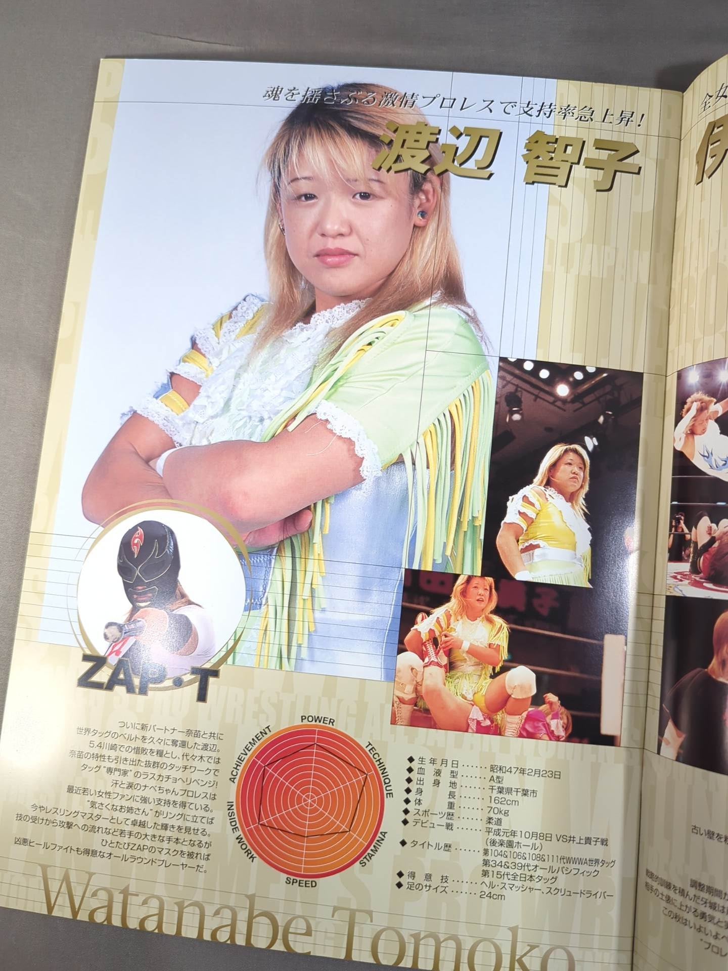 Ring Star PROGRAM / TAG LEAGUE THE BEST'01