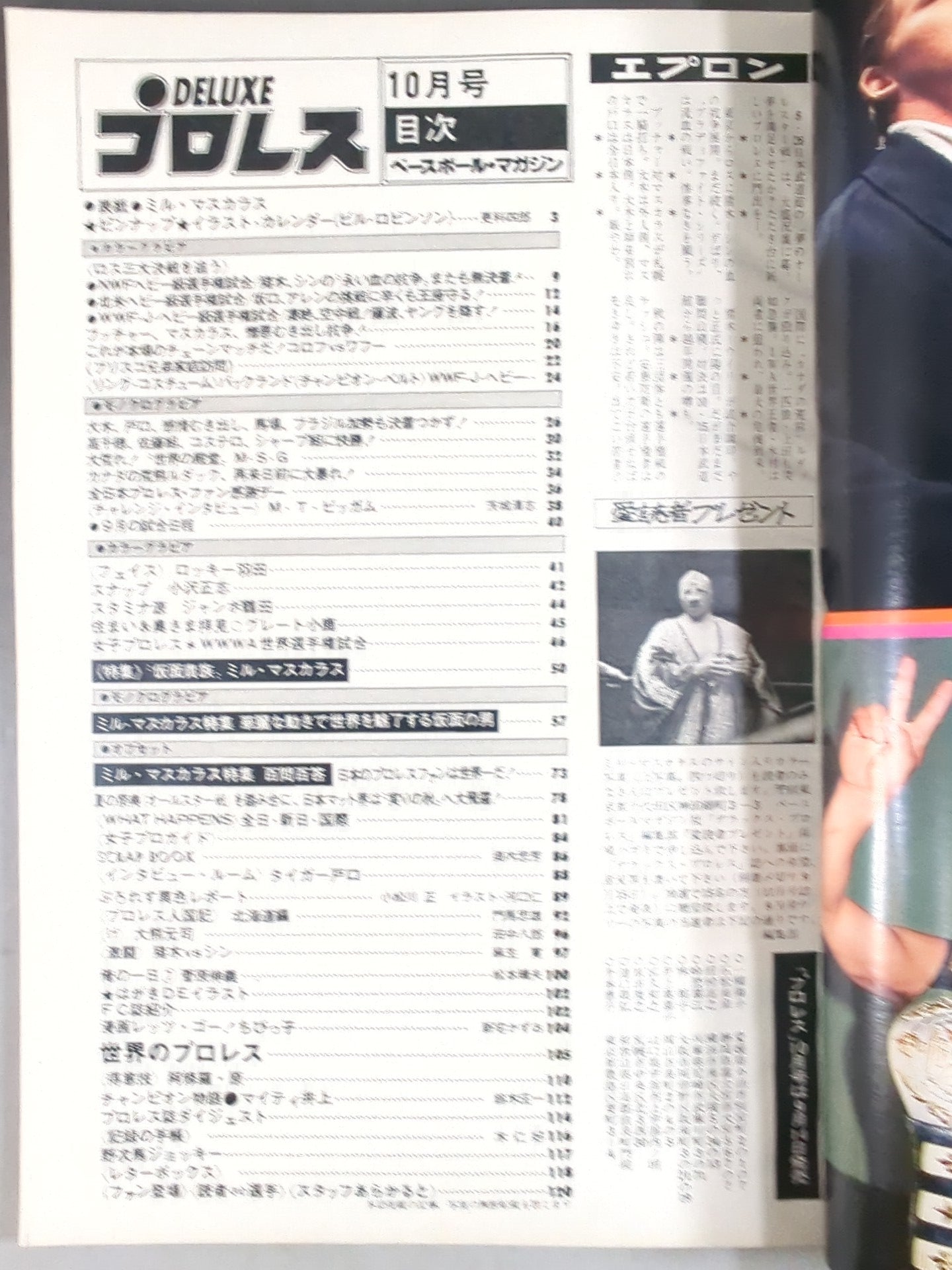 Deluxe Pro Wrestling October 1979 issue