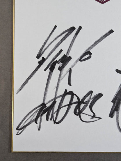 Toru Yano & YOSHI-HASHI(New Japan Pro Wrestling ) 50th Anniversary Shikishi ( Autograph board ) )