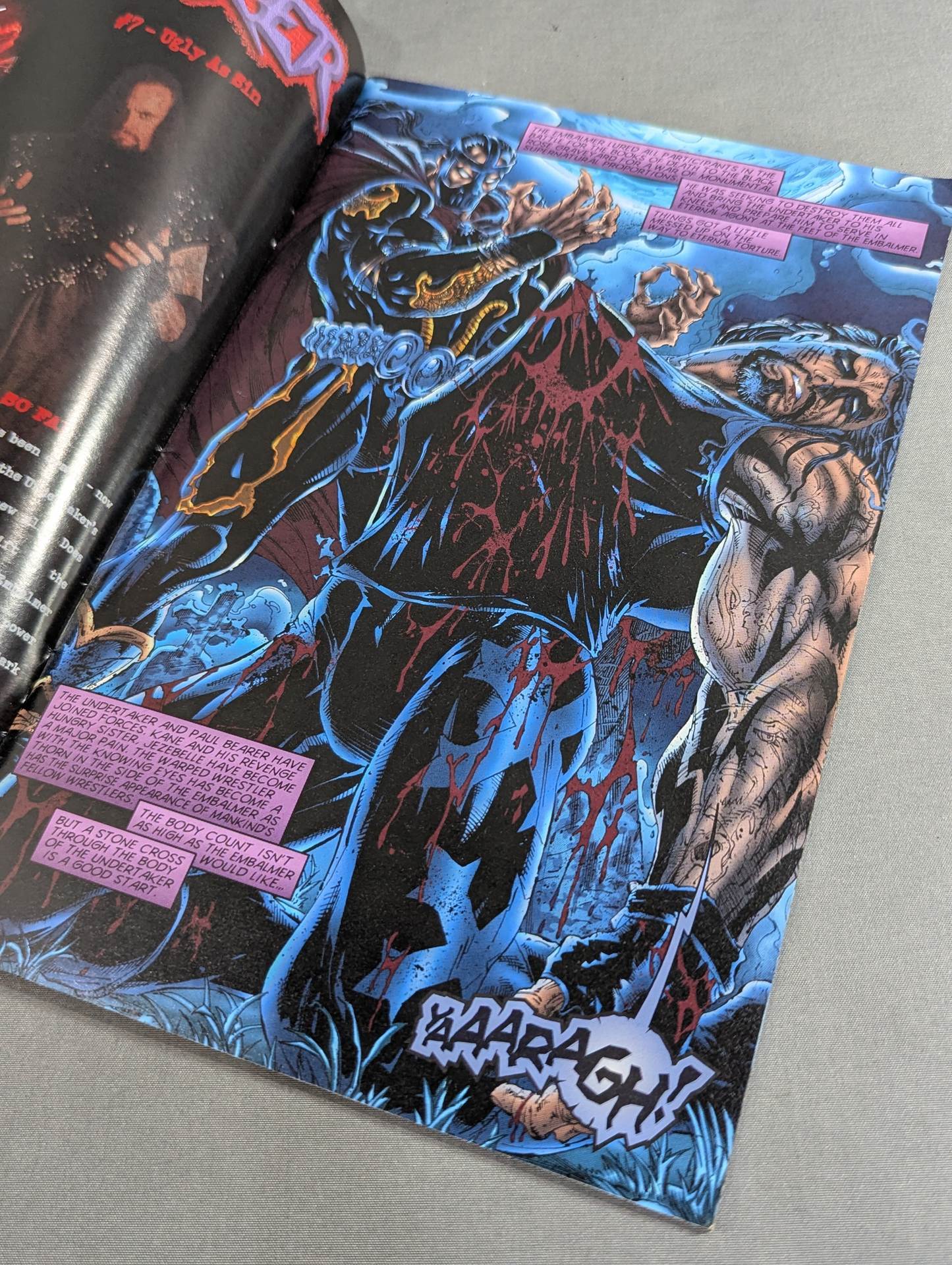 UNDERTAKER #7  (Oct.'99)《実写表紙Ver.》