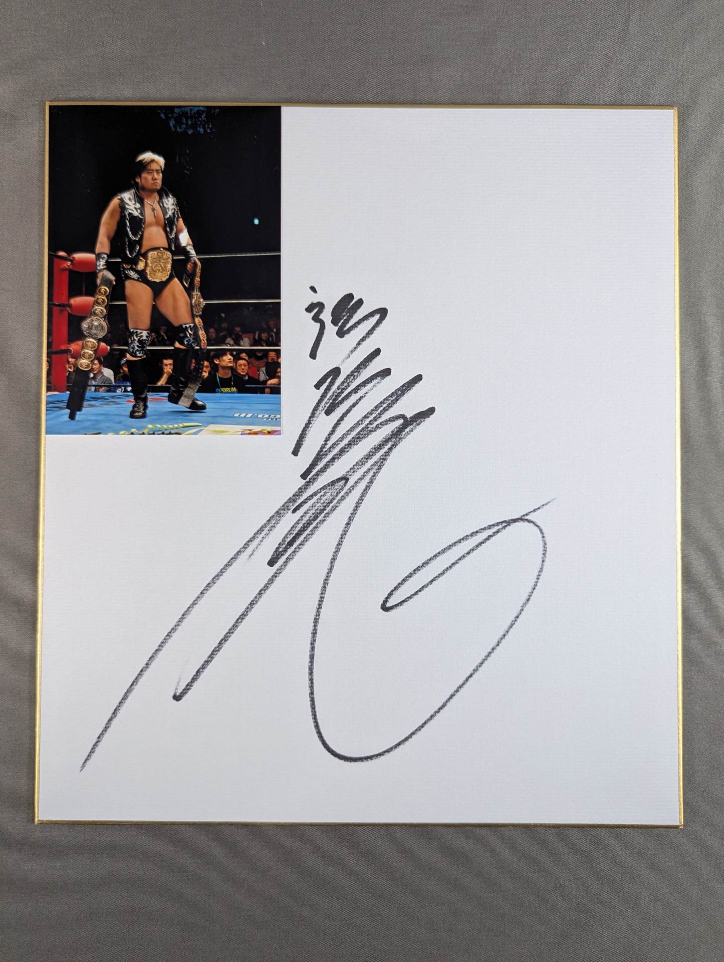 諏訪魔(生写真貼付)