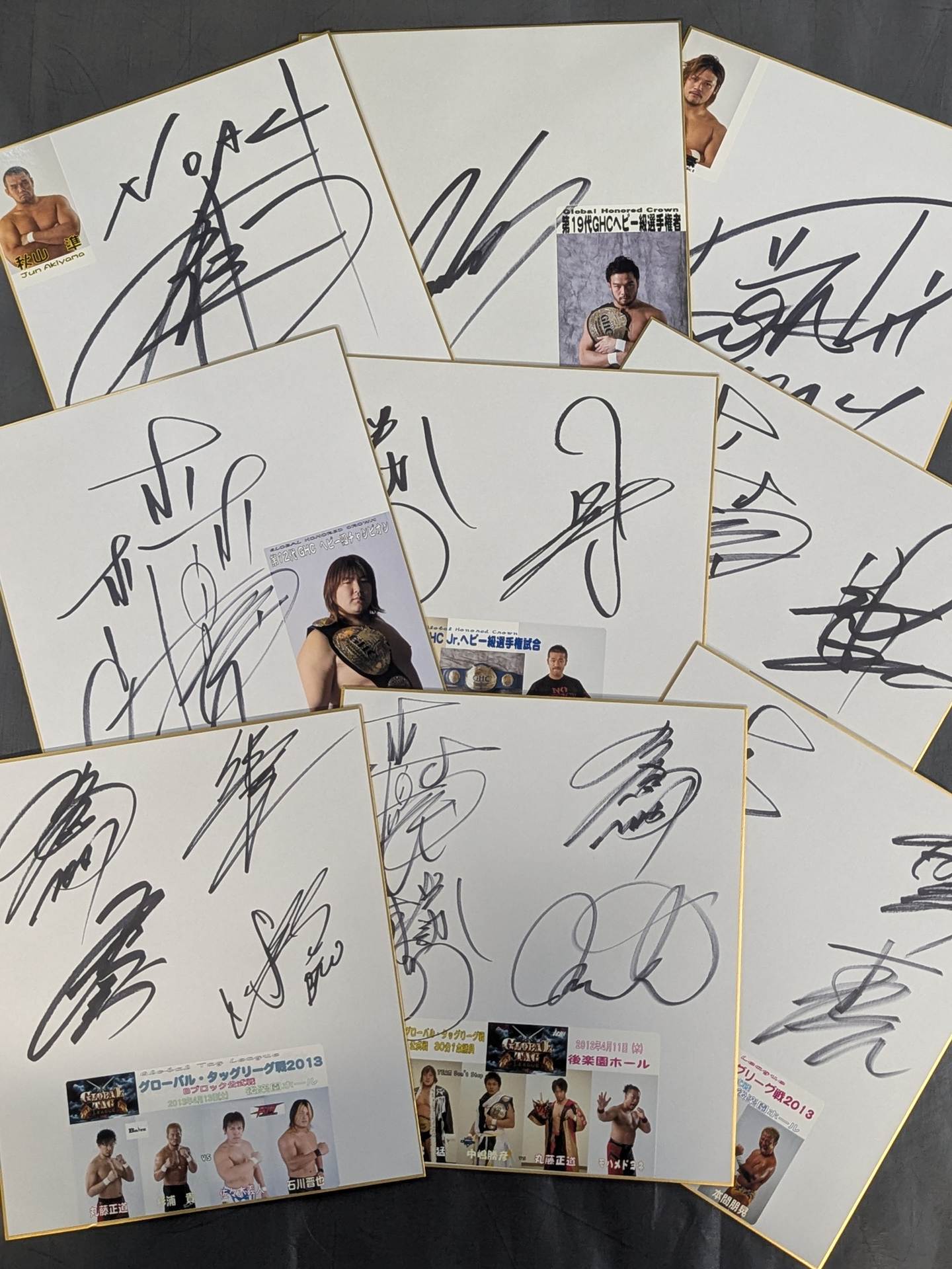 NOAH 色紙セット(写真シール貼付)③