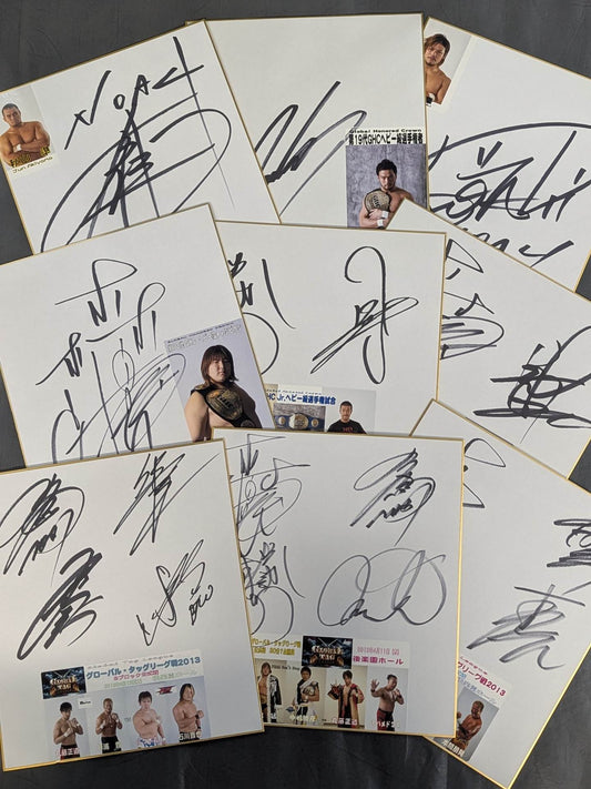 NOAH 色紙セット(写真シール貼付)③