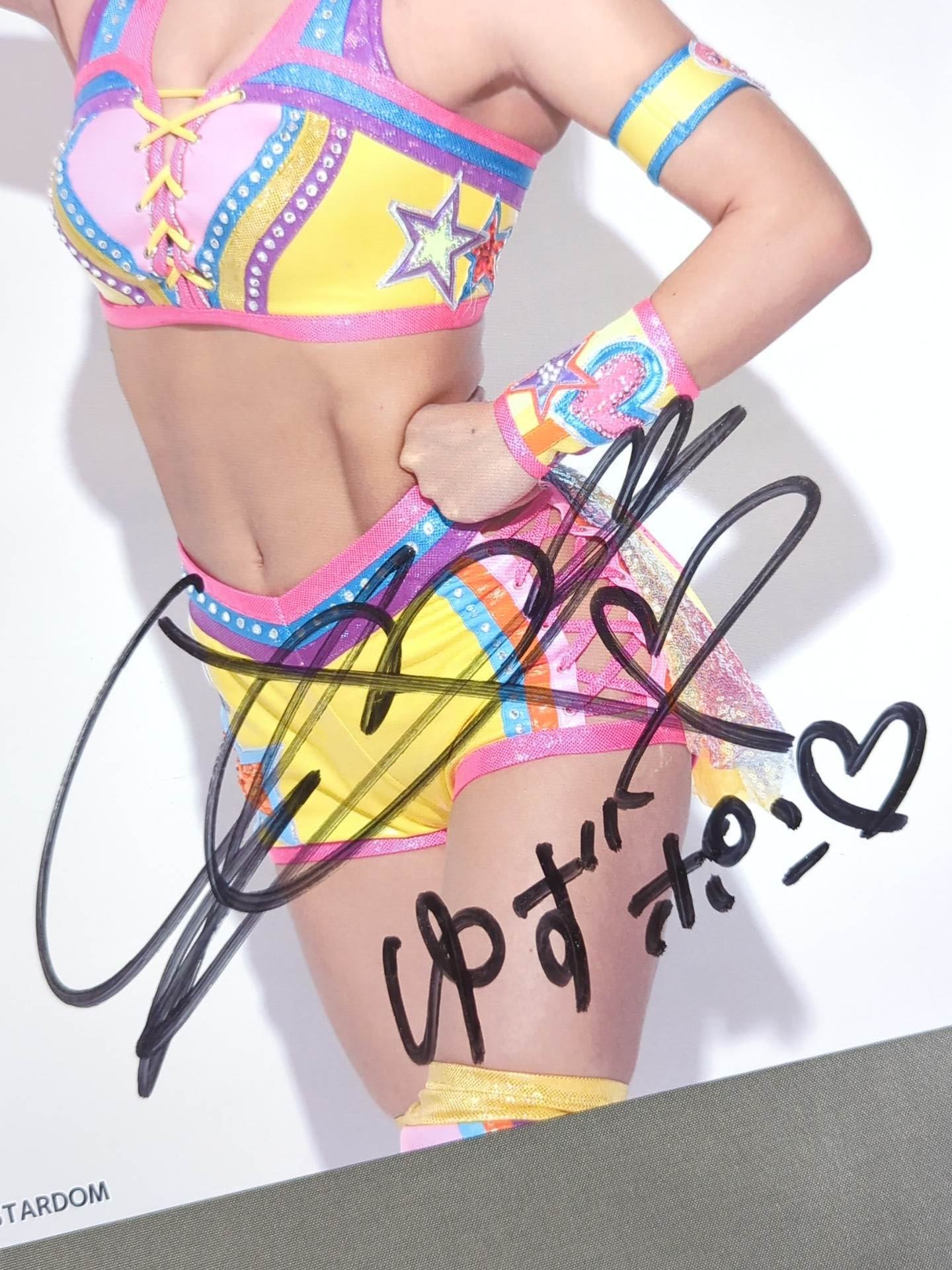 ★ Delivery party ★ Yuzuki Aikawa stardom hand signed autograph  Pro-Photo (1)