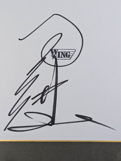 Mighty Inoue (W★ING exclusive Shikishi ( Autograph board ) )) )
