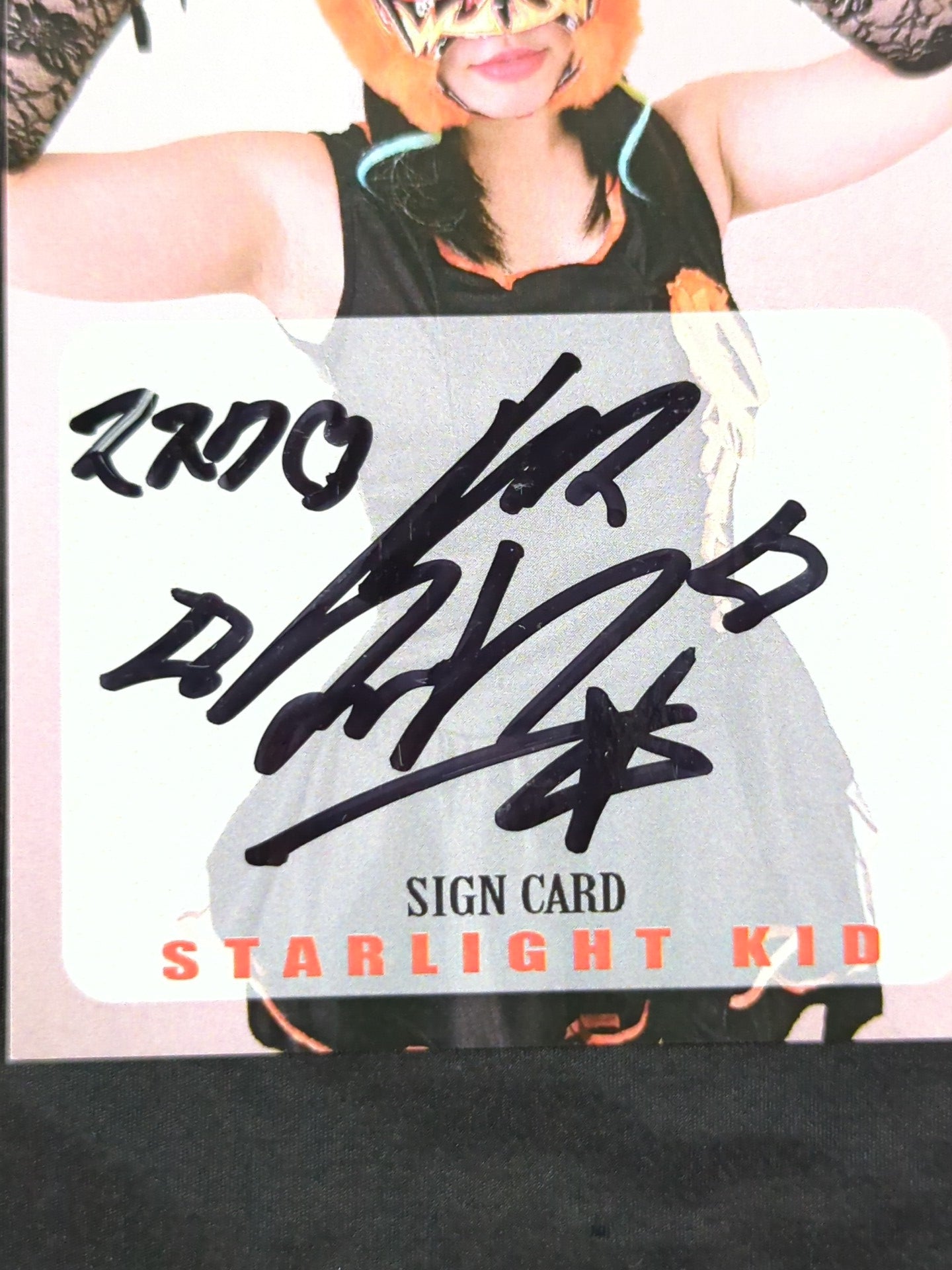 2019 STARDOM COLLECTION CARD スターライト・キッド 公式サインカード