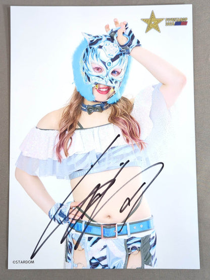★ Handover STARLIGHT KID  hand signed autograph  ★ Stardom Pro-Photo (1)