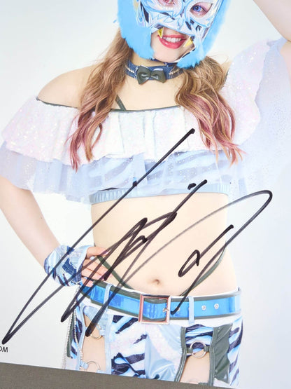 ★ Handover STARLIGHT KID  hand signed autograph  ★ Stardom Pro-Photo (1)
