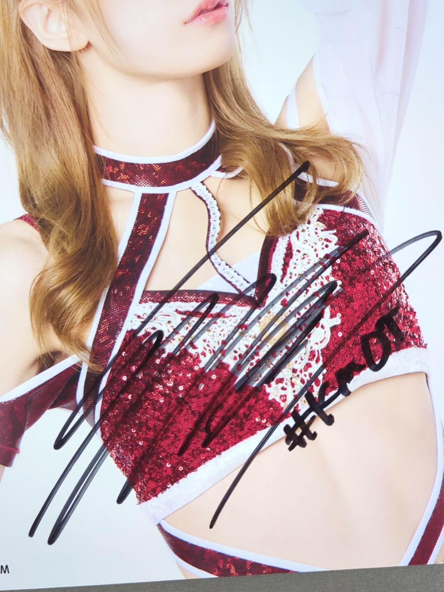 鹿島沙希 直筆サイン入り スターダムポートレート(K-6)