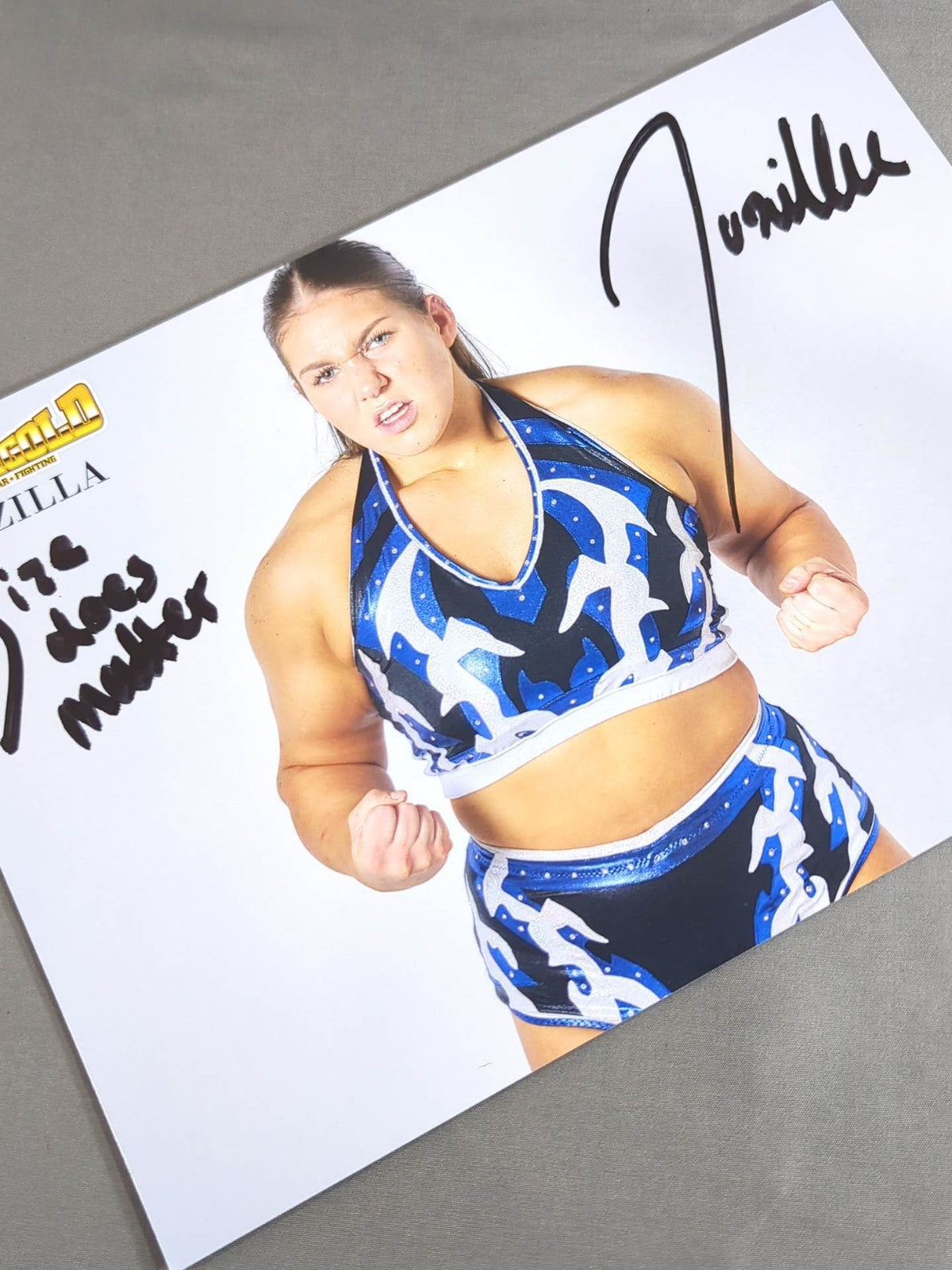 Bozilla Marigolds hand signed autograph Pro-Photo (A-1)