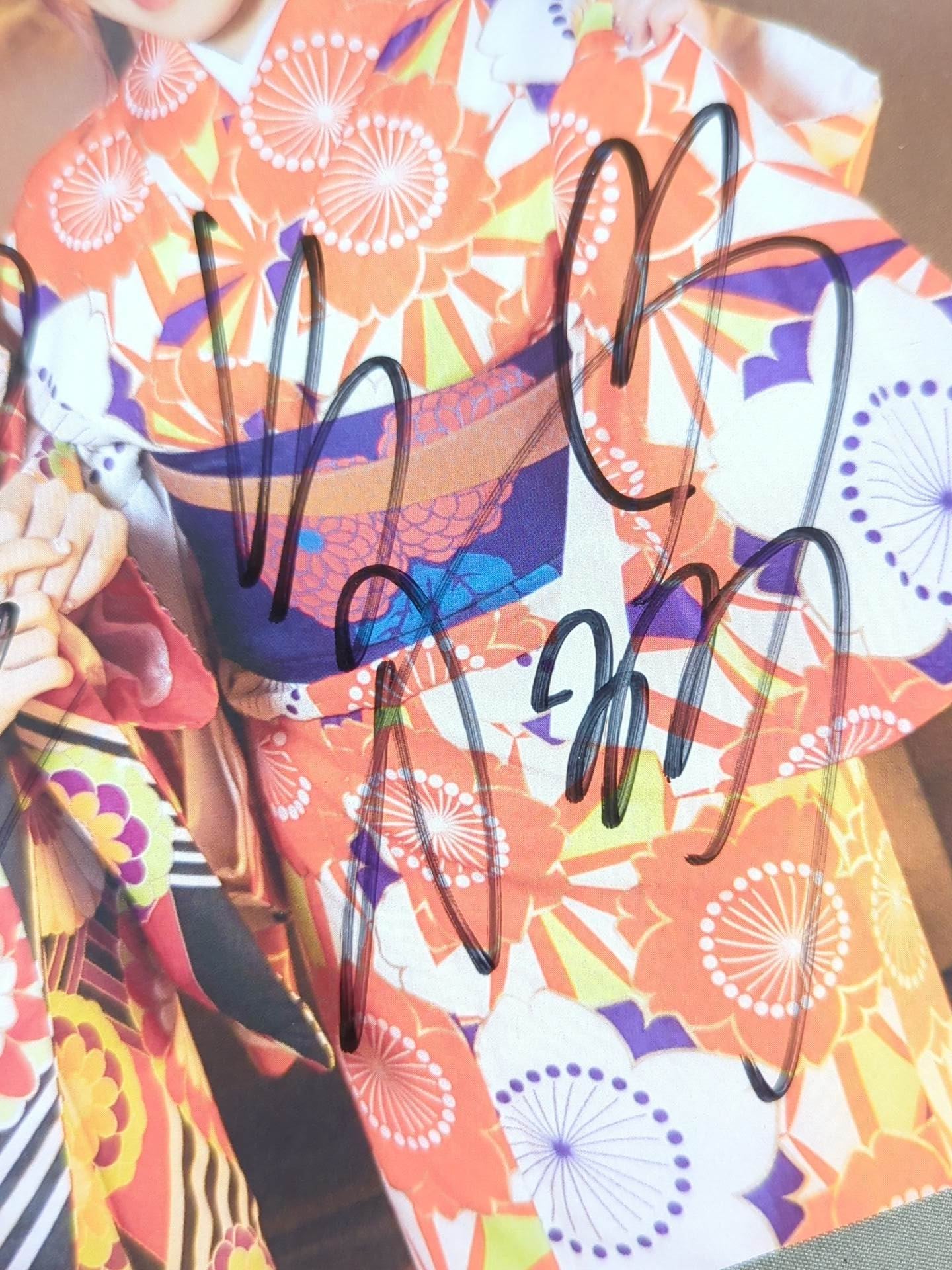 ★COSMIC ANGELS★ 3 fighters hand signed autograph stardom Pro-Photo ③