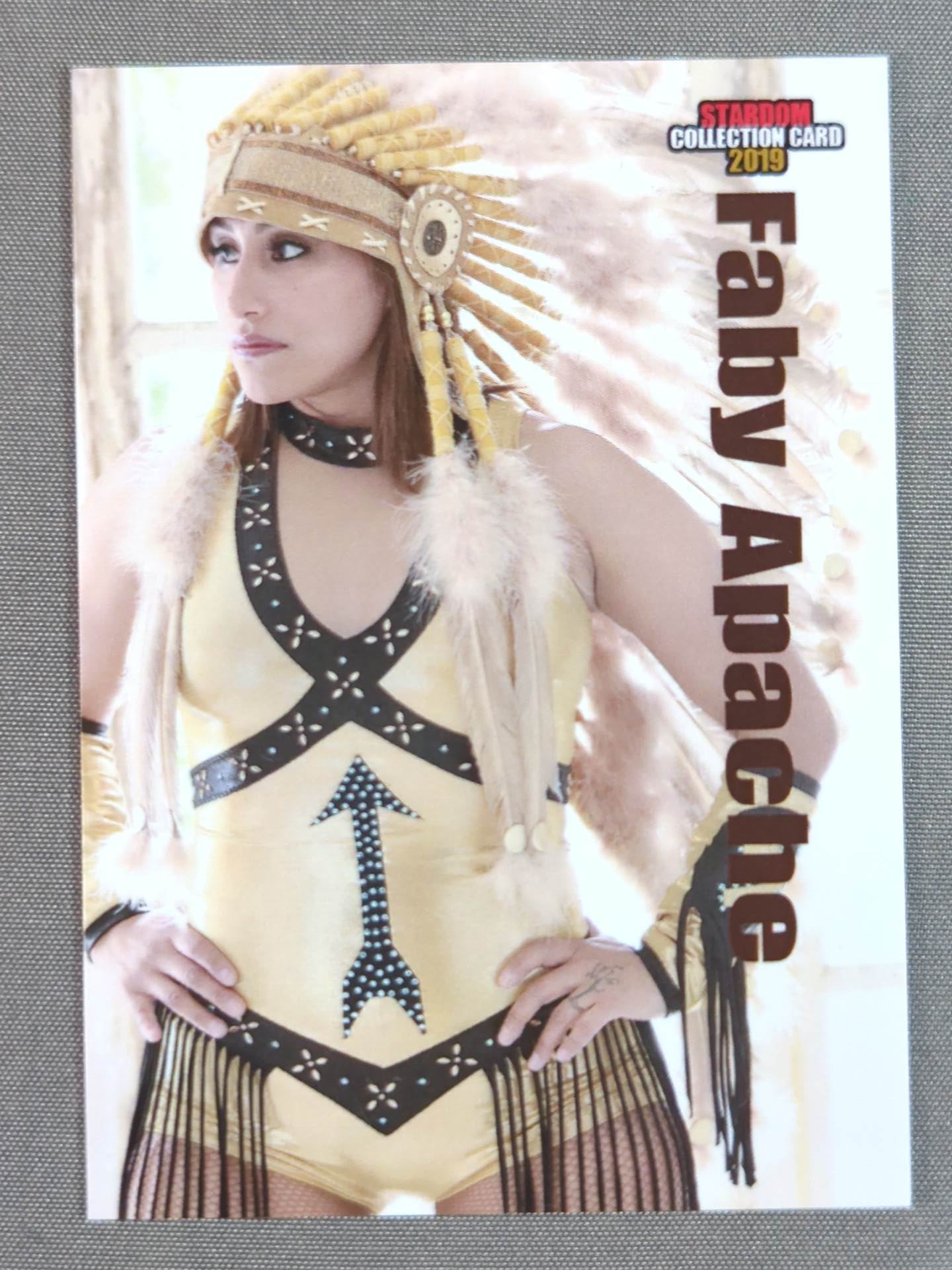 2019 STARDOM COLLECTION CARD ファビー・アパッチェ(144)