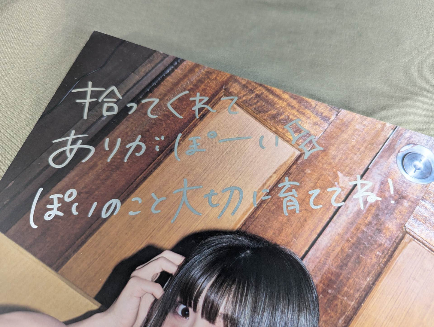 【直筆サイン入り】なつぽい 写真集 ぽい拾い。